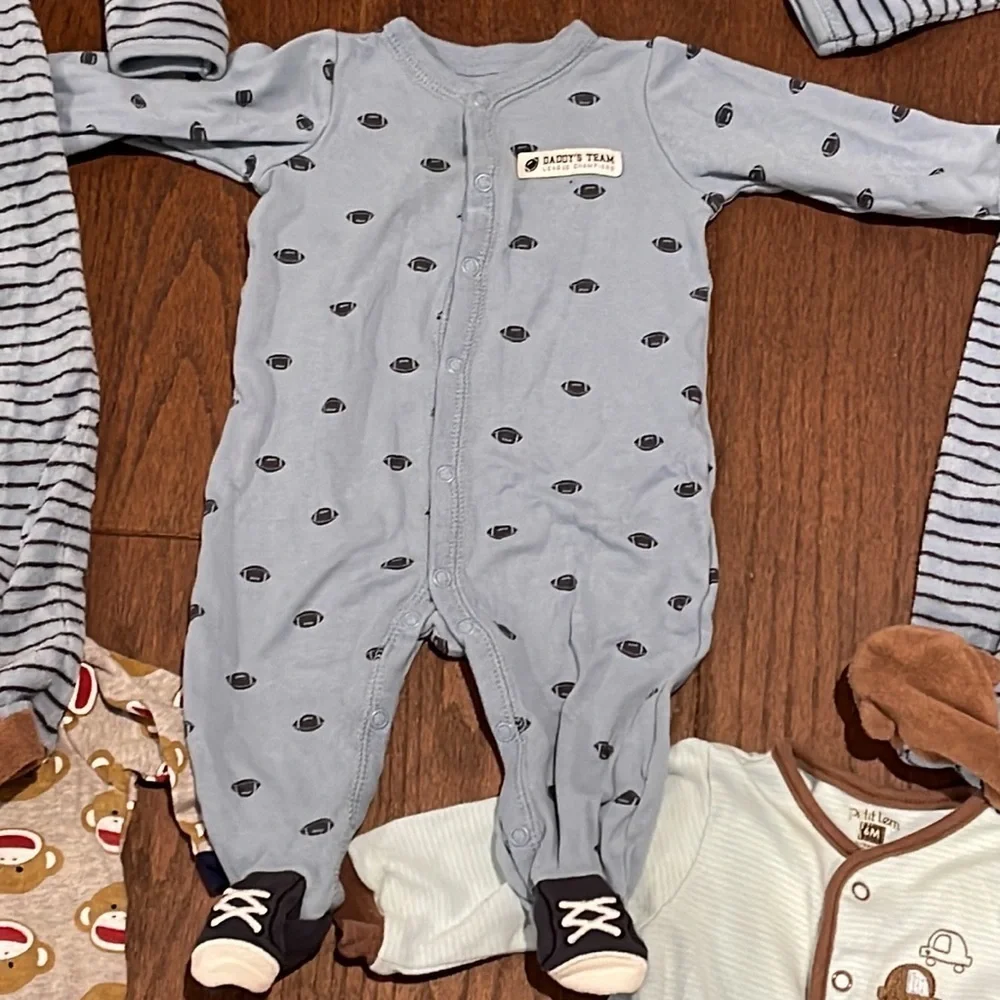 Carters 6M month footed pajamas